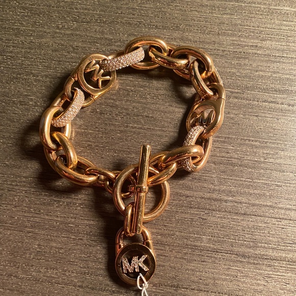 Michael Kors Rose Gold Chain Link - Picture 1 of 4